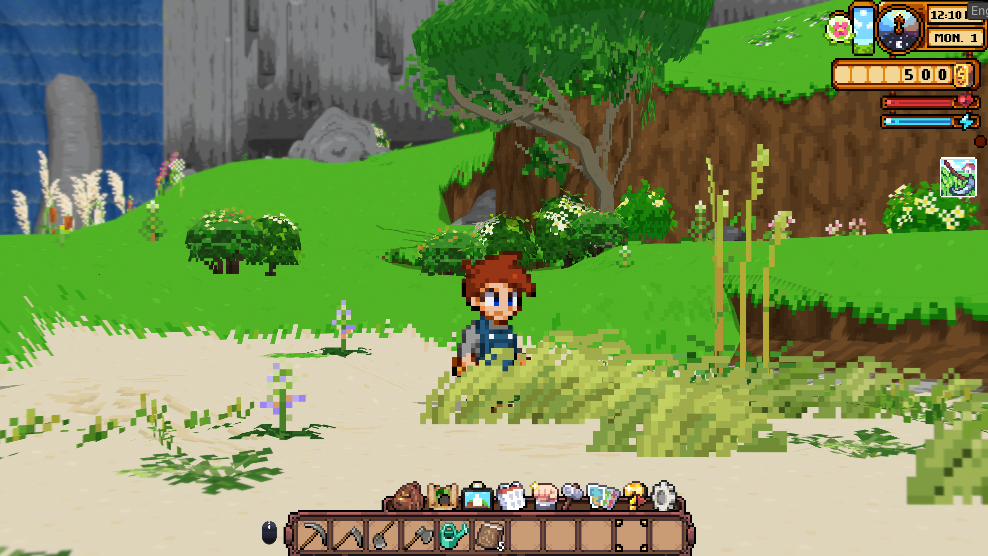 Cornucopia terrain with GPU instanced vegetation system