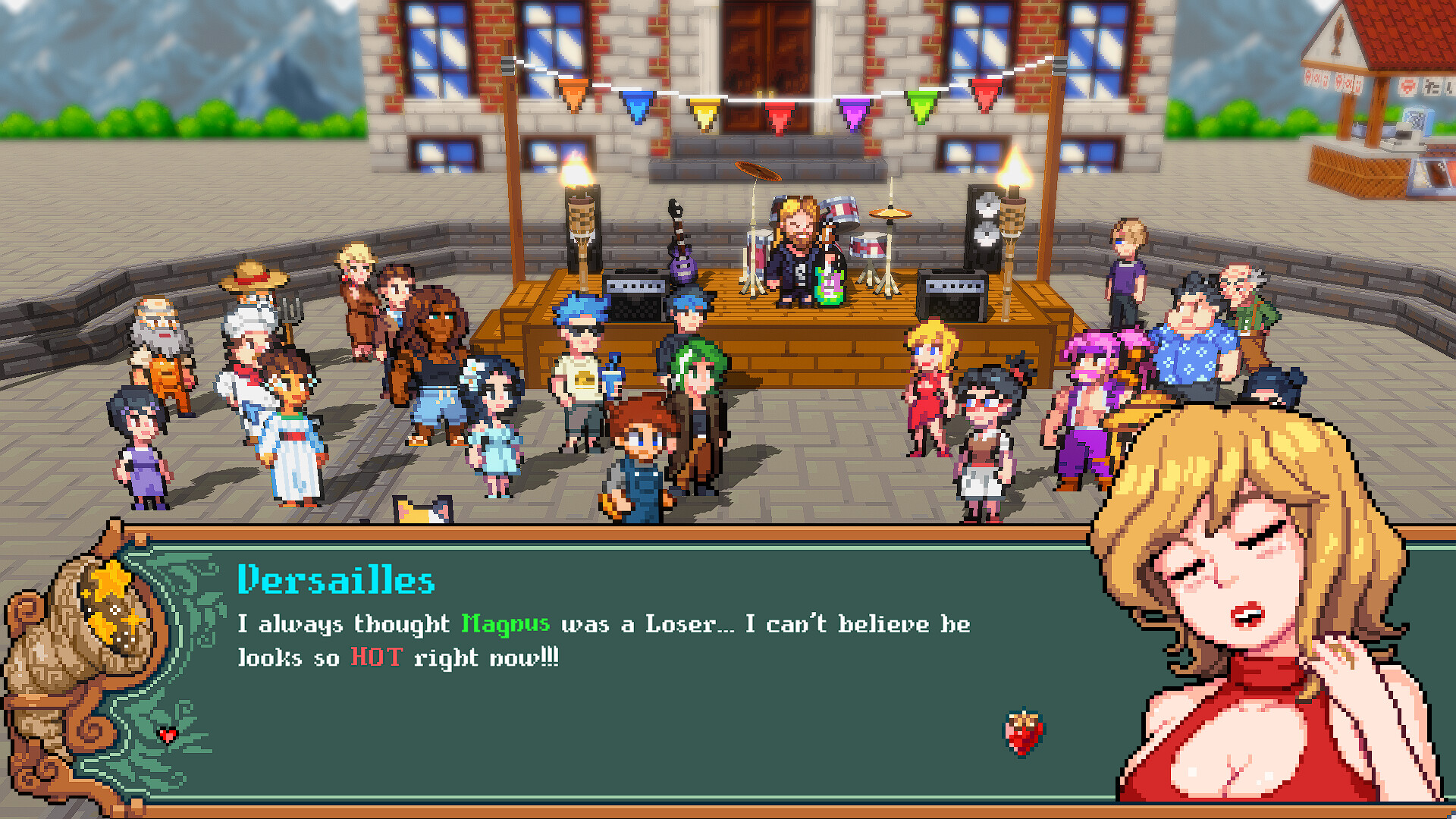 Cornucopia seasonal festival - village celebration with minigames